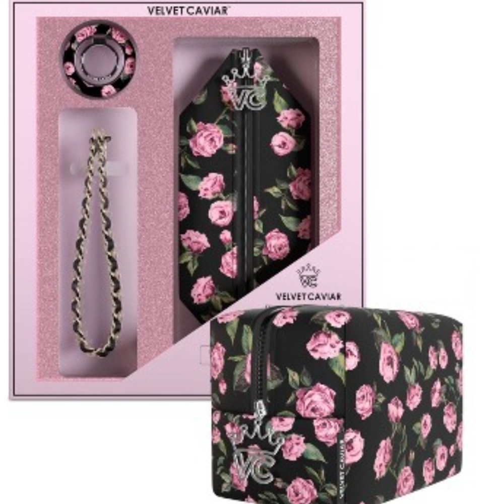 Velvet Caviar Pink Floral Tech Set